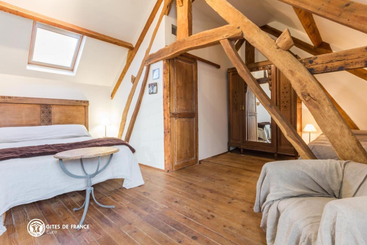 Ferme De La Cacheterie, Bed & Breakfast Fleury-la-Forêt Dış mekan fotoğraf